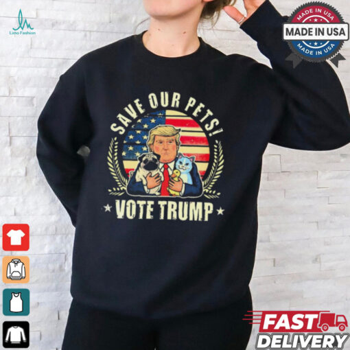 Save Our Pets Vote For Trump 2024 Trump Vance 2024 T Shirt
