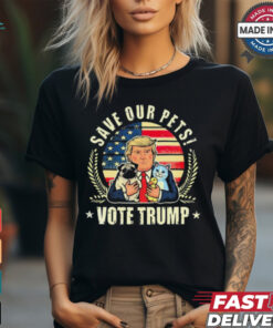 Save Our Pets Vote For Trump 2024 Trump Vance 2024 T Shirt