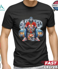 Scream Mask Face X San Francisco 49Ers Halloween shirt