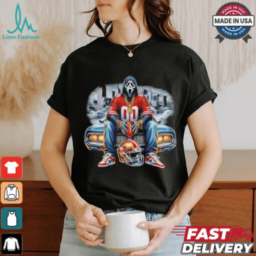 Scream Mask Face X San Francisco 49Ers Halloween shirt