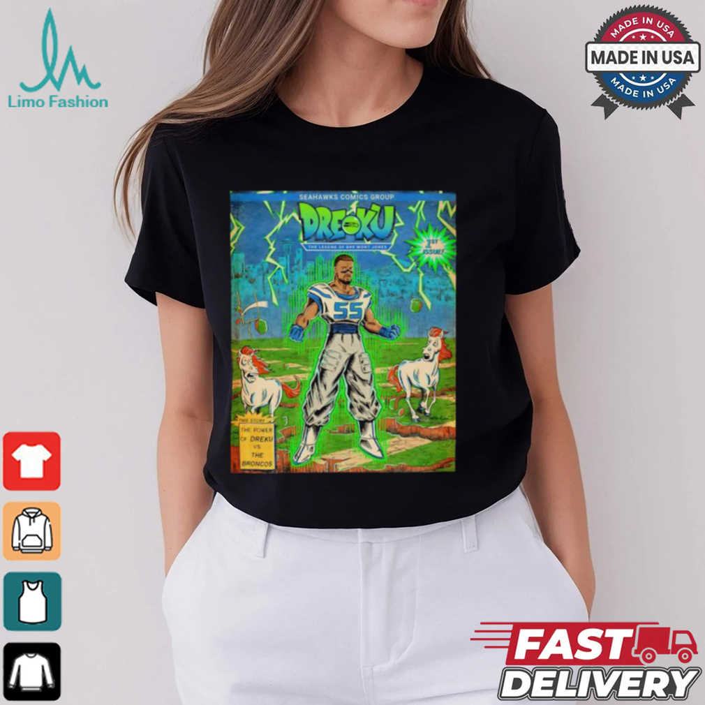 Seahawks comics group Dreoku the Legend of Dre’Mont Jones shirt Seahawks comics group Dreoku the Legend of Dre’Mont Jones shirt