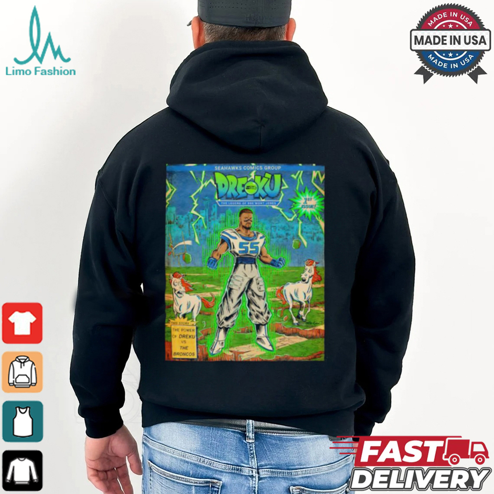 Seahawks comics group Dreoku the Legend of Dre’Mont Jones shirt Seahawks comics group Dreoku the Legend of Dre’Mont Jones shirt