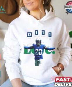 Seattle Seahawks Julian Love 12 Tackles 1 Tackles For Loss 1 Interception 1 Forced Fumble shirt
