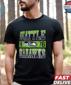 Seattle Seahawks New Era College Navy City Team T Shirt