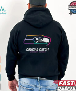 Seattle Seahawks Nike Black 2024 NFL Crucial Catch T Shirt