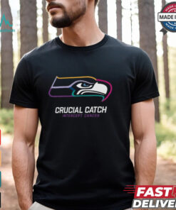 Seattle Seahawks Nike Black 2024 NFL Crucial Catch T Shirt, hoodie, sweater, long sleeve and tank top Seattle Seahawks Nike Black 2024 NFL Crucial Catch T Shirt