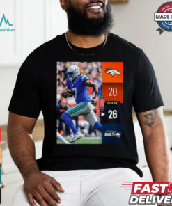 Seattle Seahawks wins 37 20 Denver Broncos 2024 NFL Game final score shirt
