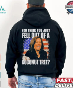 Seattle Storm Gabby Williams Wearing Kamala Harris You Think You Just Fell Out Of A Coconut Tree T shirts