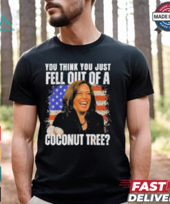 Seattle Storm Gabby Williams Wearing Kamala Harris You Think You Just Fell Out Of A Coconut Tree T shirts