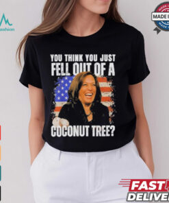 Seattle Storm Gabby Williams Wearing Kamala Harris You Think You Just Fell Out Of A Coconut Tree T shirts