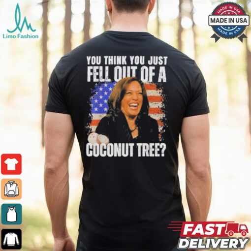 Seattle Storm Gabby Williams Wearing Kamala Harris You Think You Just Fell Out Of A Coconut Tree T shirts