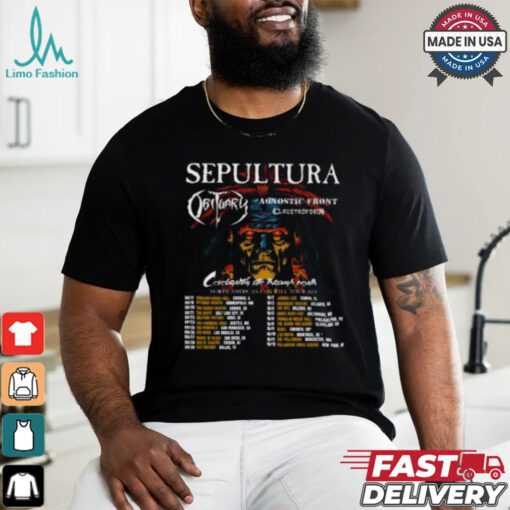 Sepultura North American Tour 2024 Shirt