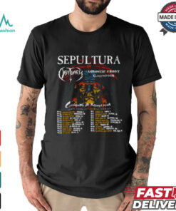Sepultura North American Tour 2024 Shirt