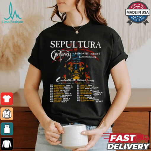 Sepultura North American Tour 2024 Shirt
