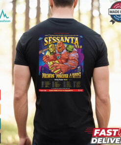 Sessanta V2.0 A 61th Birthday Celebration For Maynard James Keenan 2025 Tour V2.0 With Primus Puscifer And A Perfect Circle Tour Dates List Unisex T Shirt