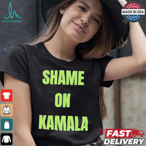 Shame on kamala 2024 T Shirt