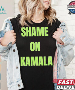 Shame on kamala 2024 T Shirt