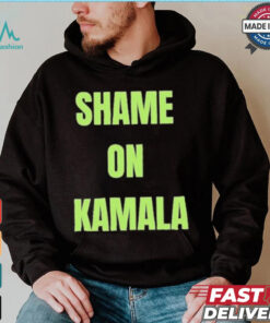 Shame on kamala 2024 T Shirt