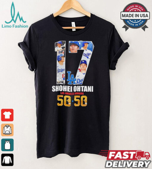 Shohei Ohtani 17 Los Angeles Dodgers 50 50 shirt