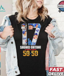 Shohei Ohtani 17 Los Angeles Dodgers 50 50 shirt