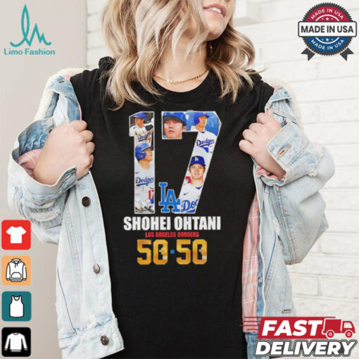 Shohei Ohtani 17 Los Angeles Dodgers 50 50 shirt