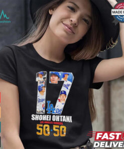 Shohei Ohtani 17 Los Angeles Dodgers 50 50 shirt
