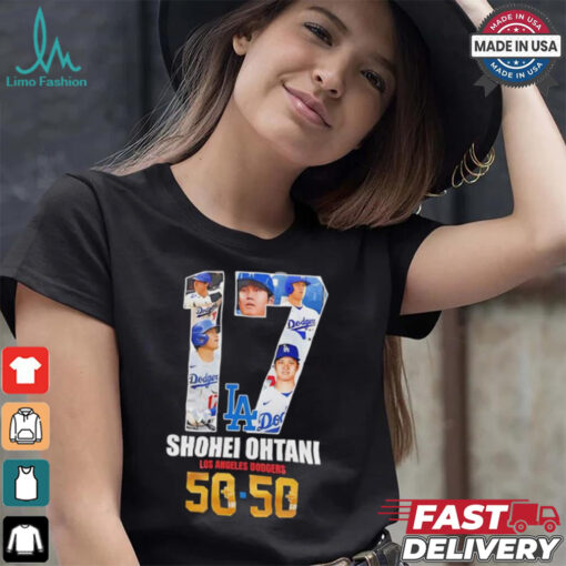 Shohei Ohtani 17 Los Angeles Dodgers 50 50 shirt