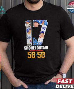 Shohei Ohtani 17 Los Angeles Dodgers 50 50 shirt
