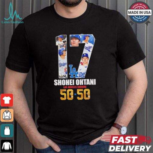 Shohei Ohtani 17 Los Angeles Dodgers 50 50 shirt