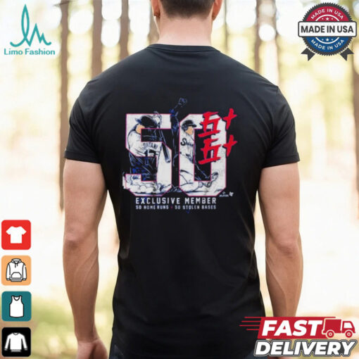 Shohei Ohtani 50 Home Runs 50 Stolen Bases Exclusive Member T Shirts