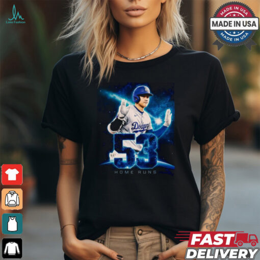 Shohei Ohtani 53 Home Runs shirt