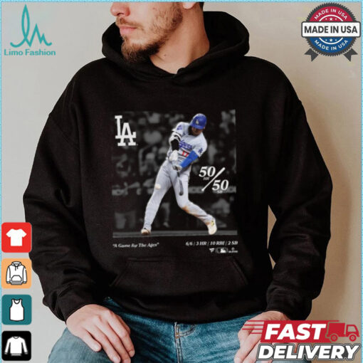 Shohei Ohtani Los Angeles Dodgers A Game For The Ages T Shirt