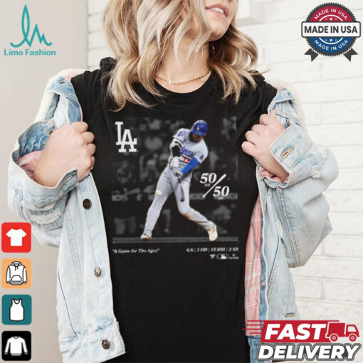 Shohei Ohtani Los Angeles Dodgers A Game For The Ages T Shirt