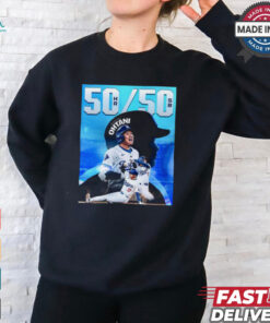 Shohei Ohtani Los Angeles Dodgers MLB Is The Founder Of The 50 50 Club Poster t shirt