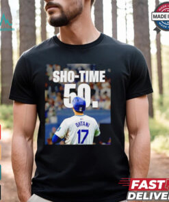 Shohei Ohtani is rewriting history Sho Time 50 shirt