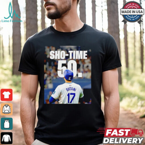 Shohei Ohtani is rewriting history Sho Time 50 shirt