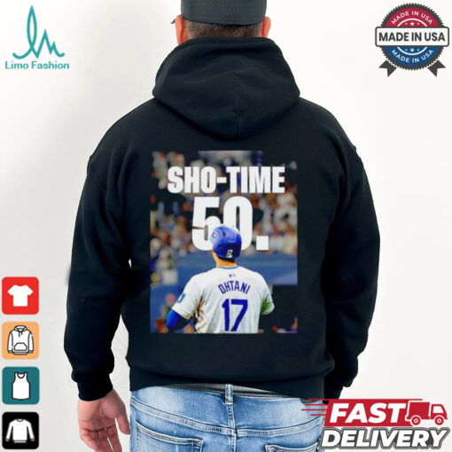 Shohei Ohtani is rewriting history Sho Time 50 shirt