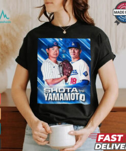 Shota Imanaga vs. Yoshinobu Yamamoto head to head for the first time as Major Leaguers shirt