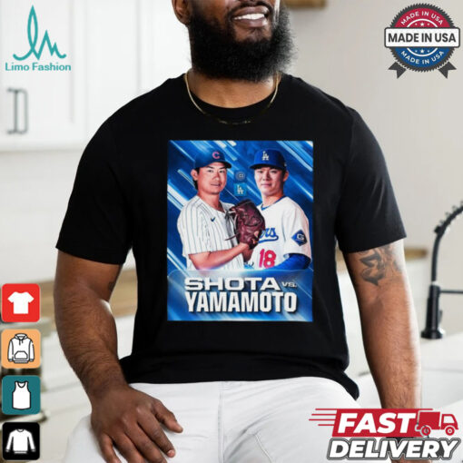 Shota Imanaga vs. Yoshinobu Yamamoto head to head for the first time as Major Leaguers shirt