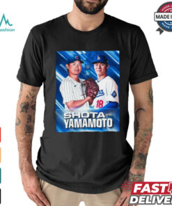 Shota Imanaga vs. Yoshinobu Yamamoto head to head for the first time as Major Leaguers shirt