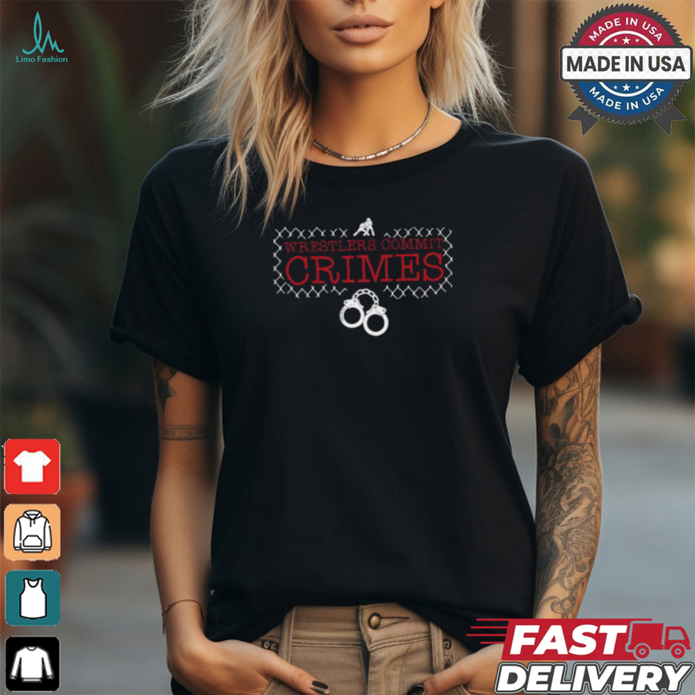 Simon Miller Simon Miller 'Wrestler Commit Crimes' tee Shirt Simon Miller Simon Miller 'Wrestler Commit Crimes' tee Shirt