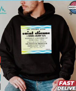Sjm Concert Presents Saint Etienne Oais Guest Dj’s Shirt