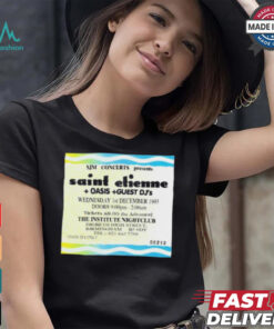 Sjm Concert Presents Saint Etienne Oais Guest Dj’s Shirt