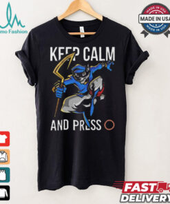 Sly cooper keep calm and press o shirt