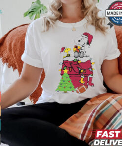 Snoopy And Woodstock Gift Arizona Cardinals Football Merry Christmas 2024 shirt