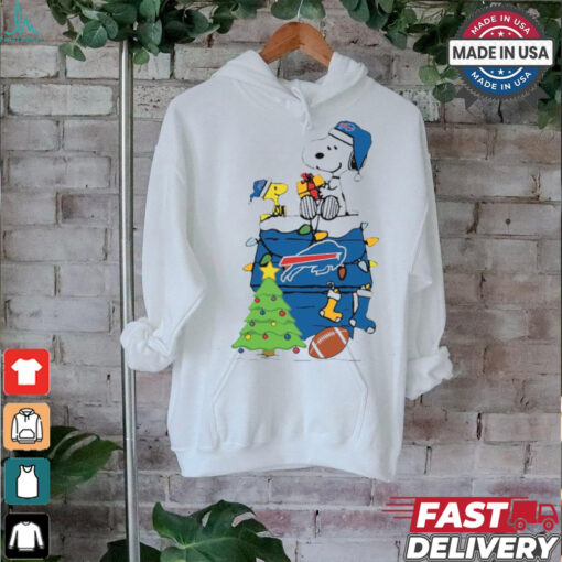 Snoopy And Woodstock Gift Buffalo Bills Football Merry Christmas 2024 shirt