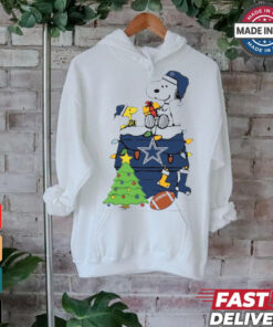 Snoopy And Woodstock Gift Dallas Cowboys Football Merry Christmas 2024 shirt