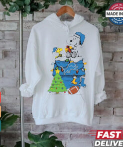 Snoopy And Woodstock Gift Detroit Lions Football Merry Christmas 2024 shirt, hoodie, sweater, long sleeve and tank top Snoopy And Woodstock Gift Detroit Lions Football Merry Christmas 2024 shirt
