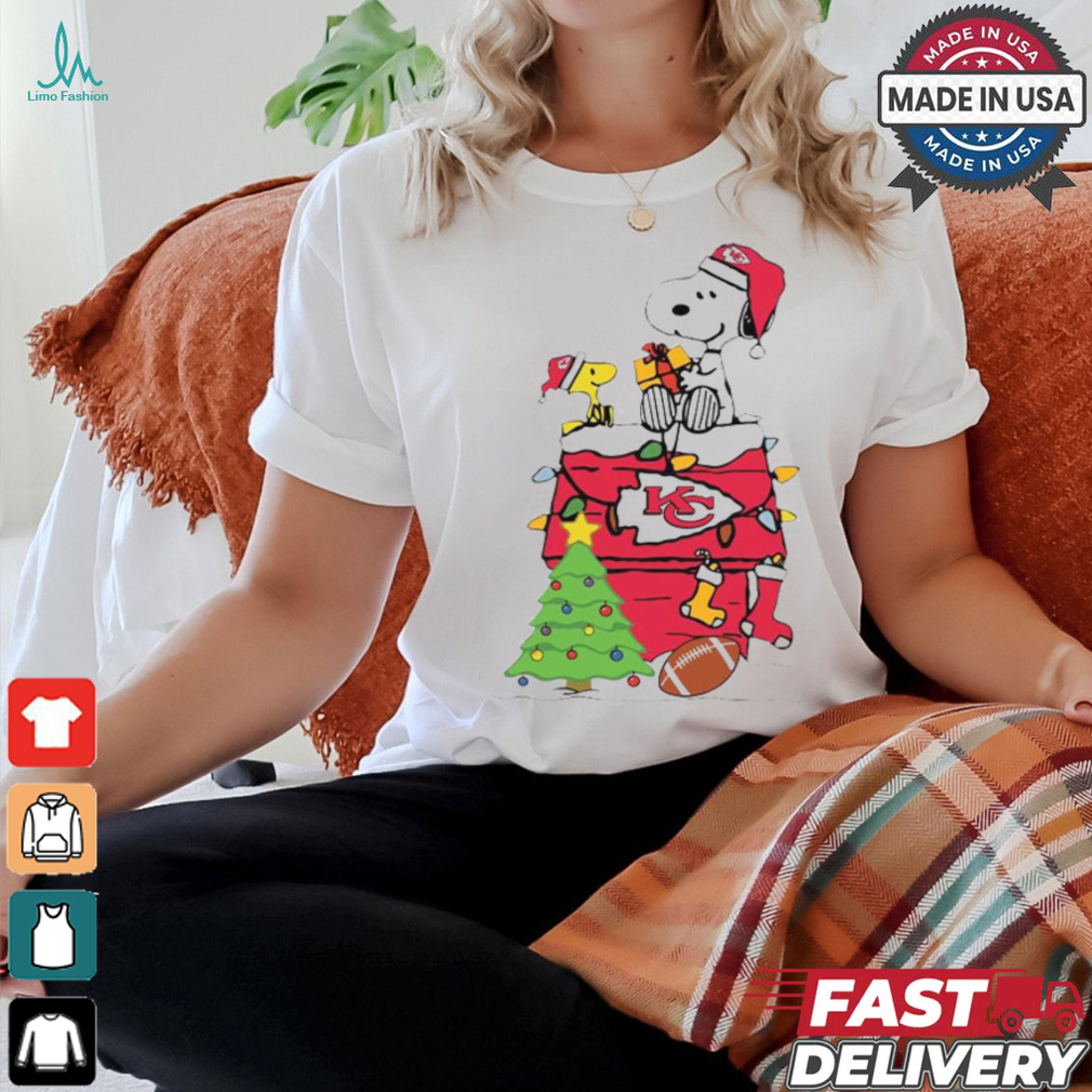 Snoopy And Woodstock Gift Kansas City Chiefs Football Merry Christmas 2024 shirt Snoopy And Woodstock Gift Kansas City Chiefs Football Merry Christmas 2024 shirt