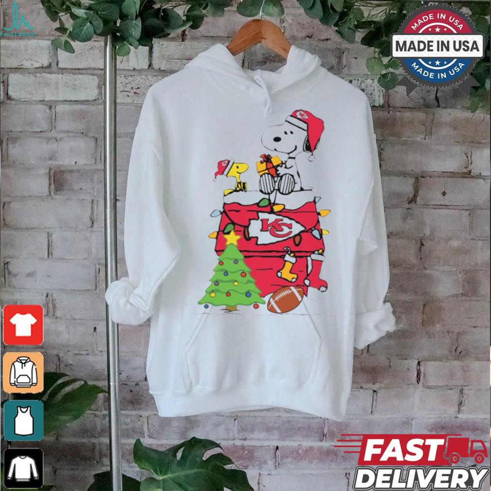 Snoopy And Woodstock Gift Kansas City Chiefs Football Merry Christmas 2024 shirt Snoopy And Woodstock Gift Kansas City Chiefs Football Merry Christmas 2024 shirt
